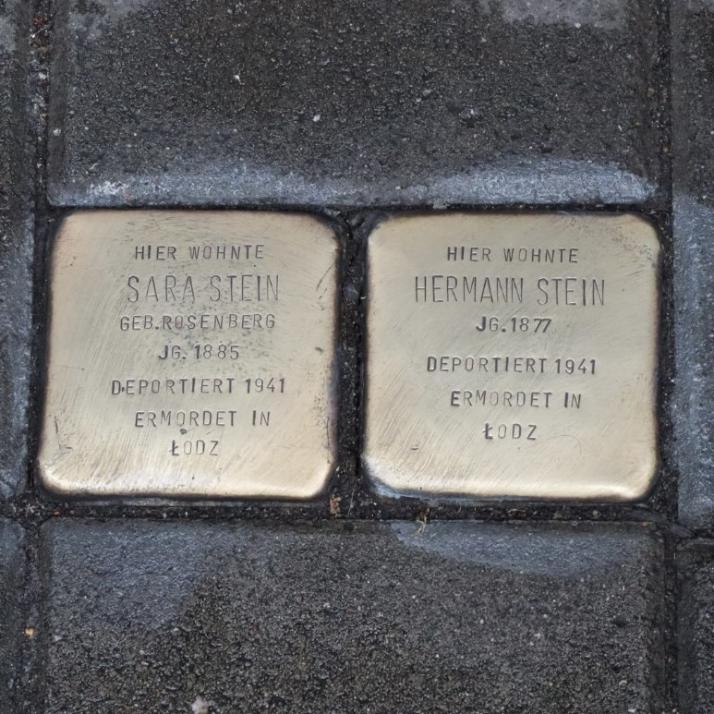 Stolpersteine putzen